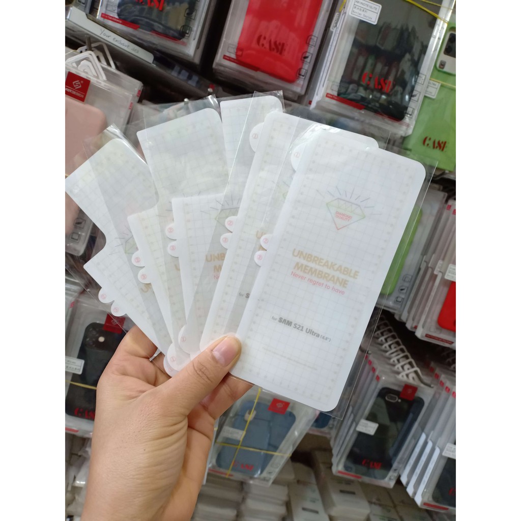 Tấm Dán Dẻo Ppf Samsung S21, S21 Plus, S21 Ultra