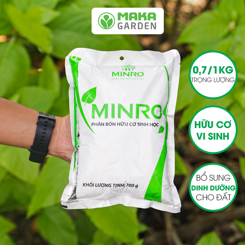 Phân bón hữu cơ sinh học Minro (700gr – 2kg)