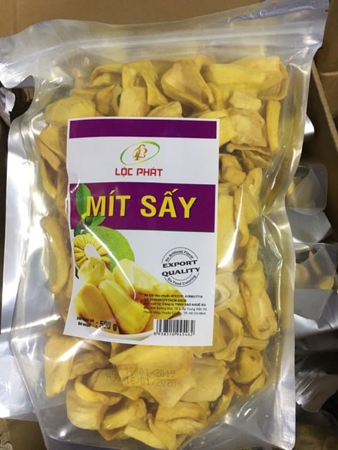 MÍT SẤY NGUYÊN MIẾNG LỘC PHÁT 500G
