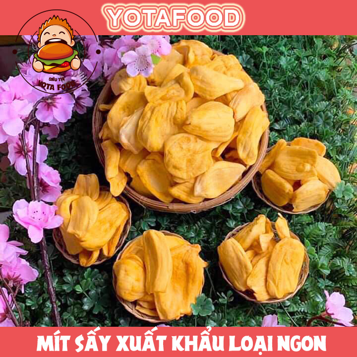 Sỉ 7 kí Mít sấy giòn ( hàng xuất khẩu : giònngọtmiếng nguyên cánh) Yotafood