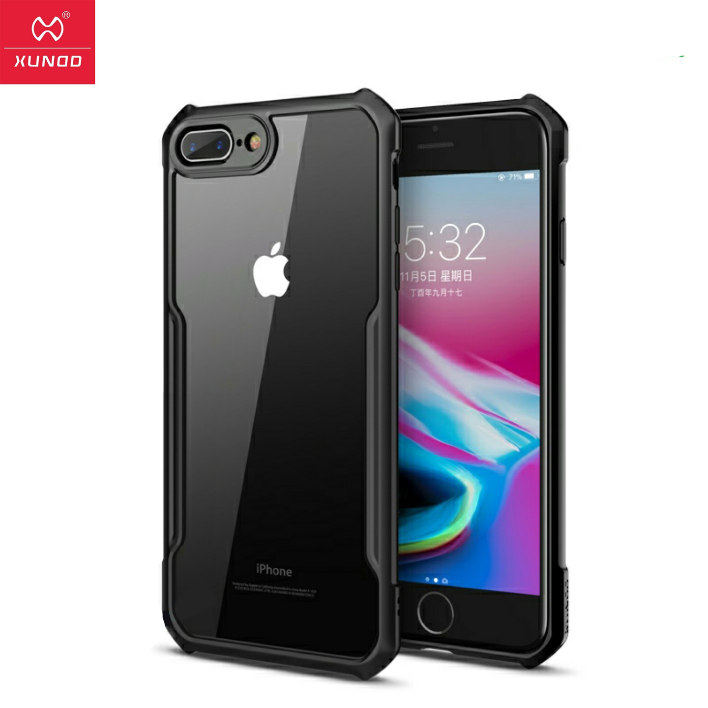 Ốp lưng chống shock chuẩn SGS Xundd cho Iphone 7plus /8 plus