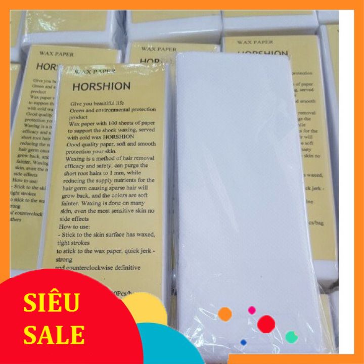 Giấy Wax lông Horshion 100 tờ