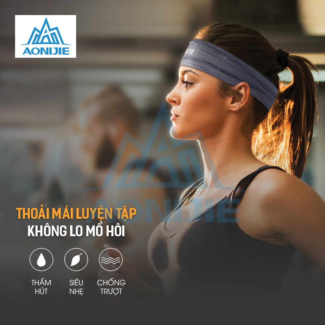 Băng Đô Thể Thao Chặn Mồ Hôi Aonijie E4086