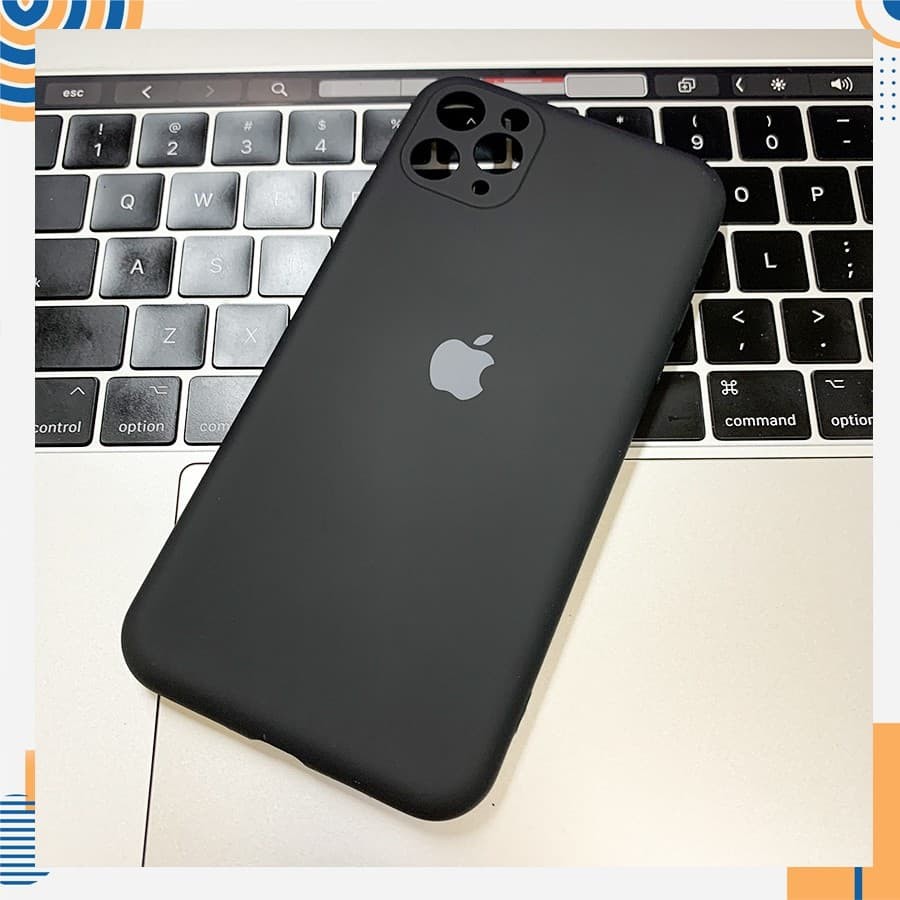 Ốp lưng chống bẩn logo táo iPhone 11 Pro Max