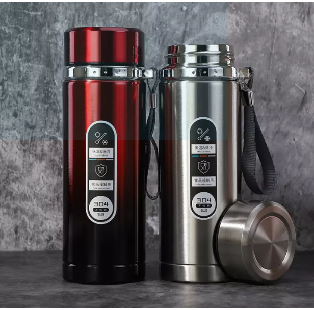 Bình giữ nhiệt có lõi lọc trà 1000ml ( inox 304 )