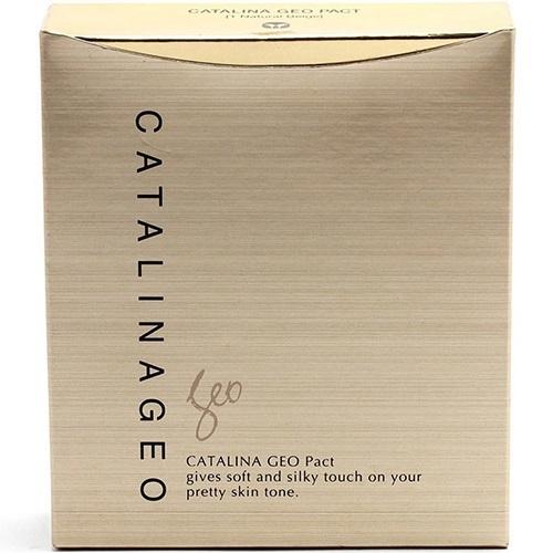 [HCM]Phấn phủ dạng nén siêu mịn CATALINA GEO Pact 2 - Beige