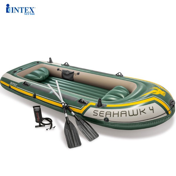 Thuyền bơm hơi intex 68351 - thuyền seahawk 4 người