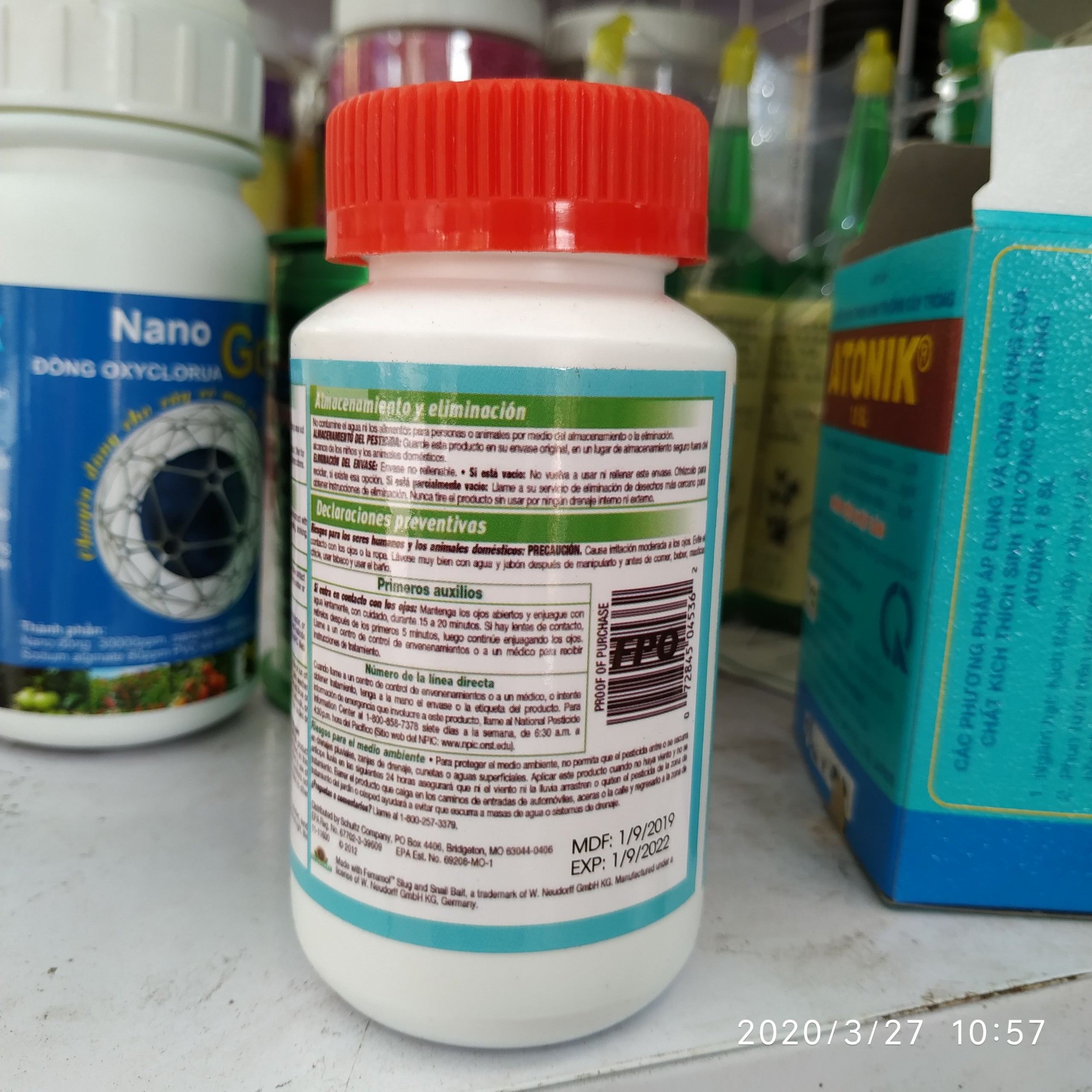 Bả sên Mỹ Slug & Snail 100g