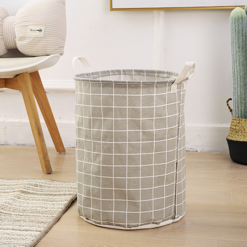 [HCM]Sọt Vải / Giỏ Vải Canvas Đựng Đồ Quần Áo Đồ Chơi Chống Thấm Nước
