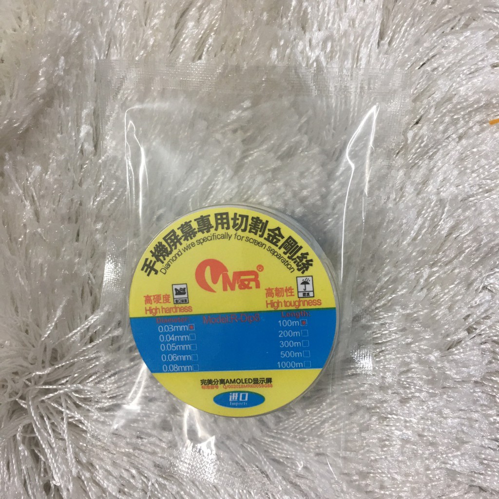 Dây đồng tách kính 0.03mm (100m)