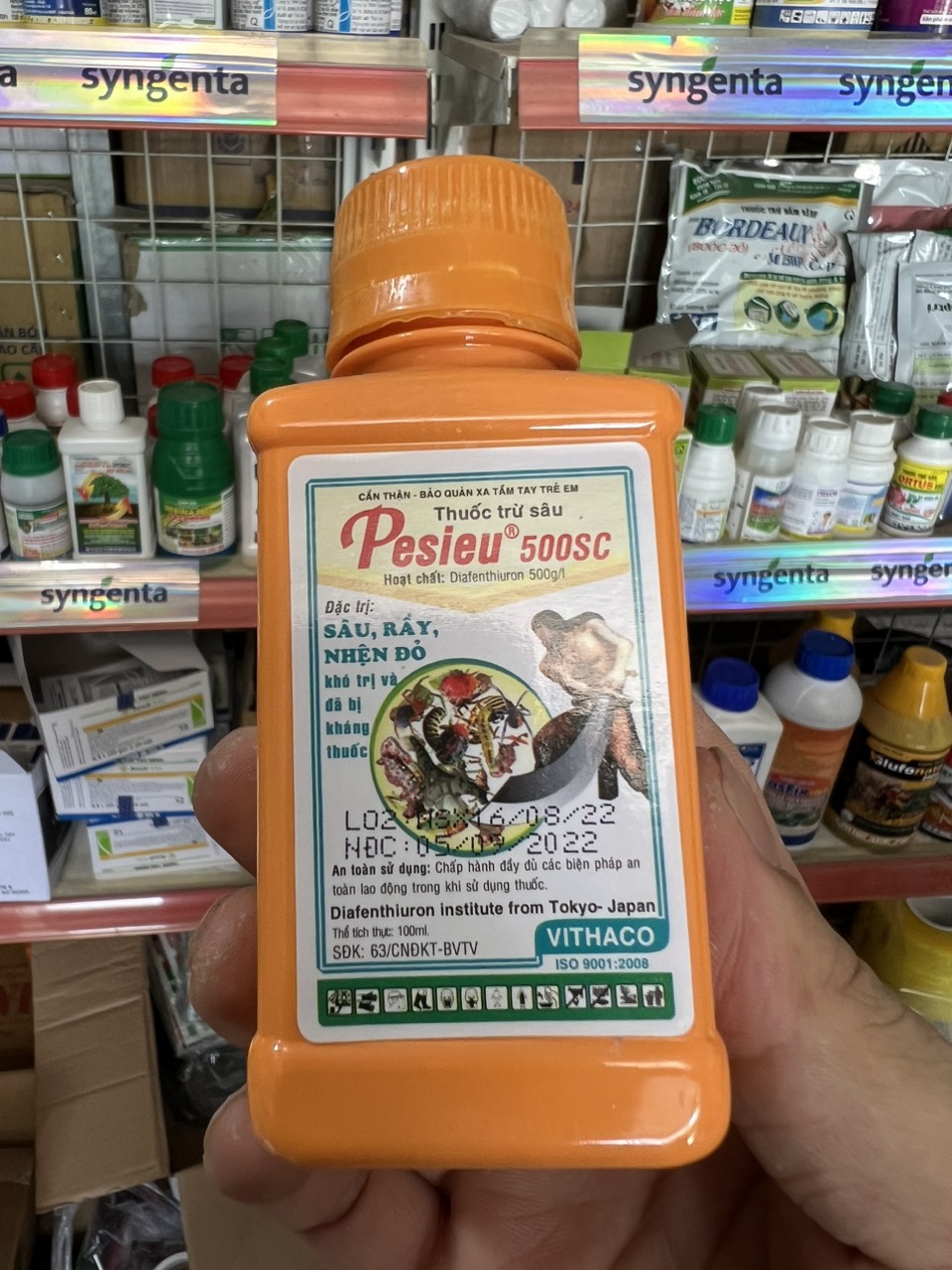 Thuốc trừ sâu, nhện đỏ PESIEU 500SC (100ml)