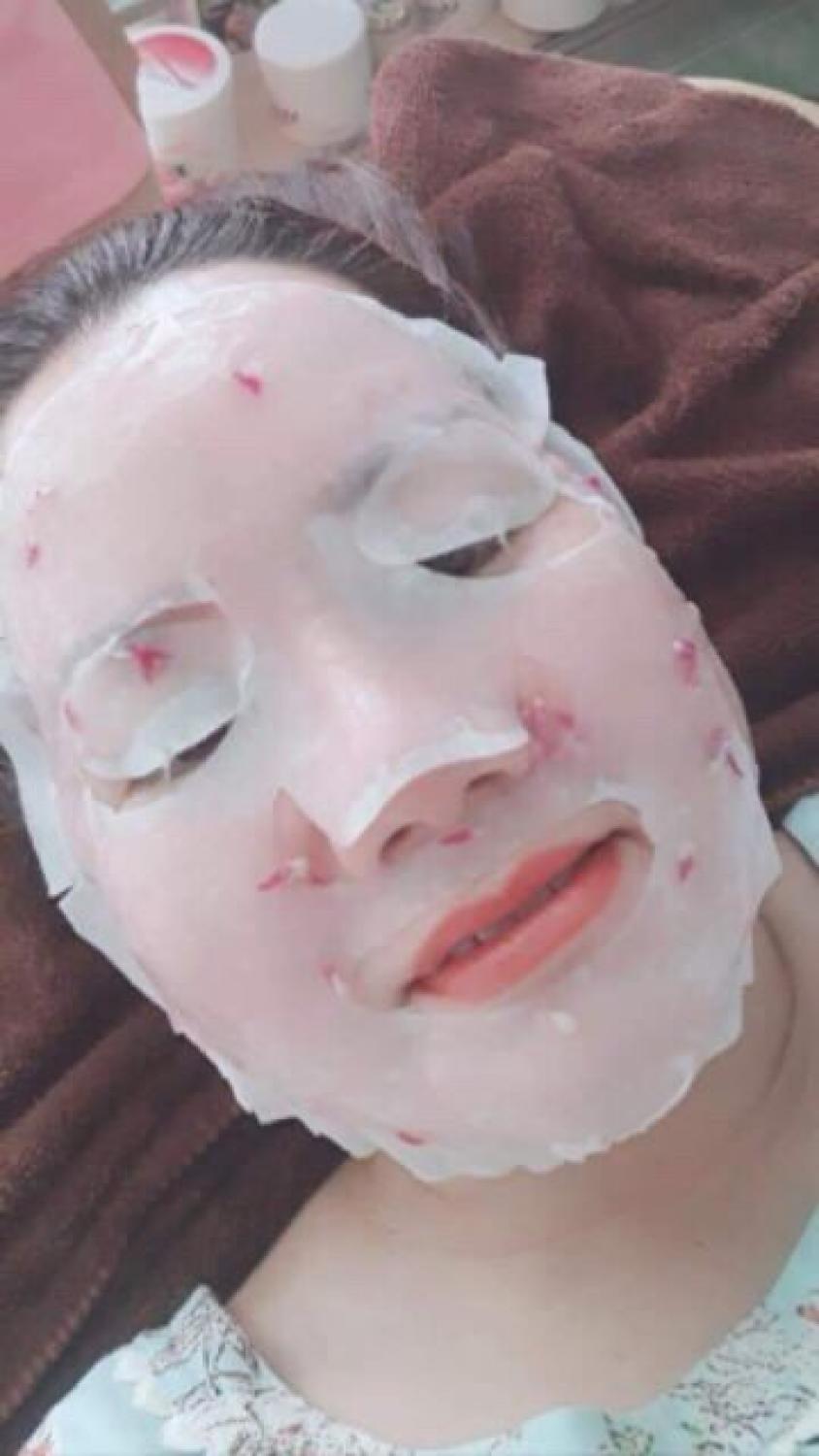 Mặt nạ collagen hoa hồng handmade 100gr
