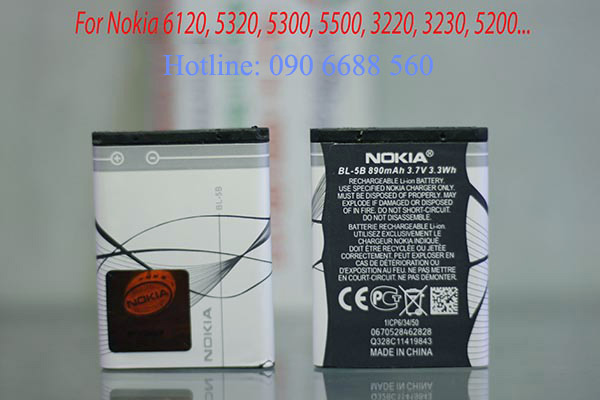 Pin nokia xịn BL-5B