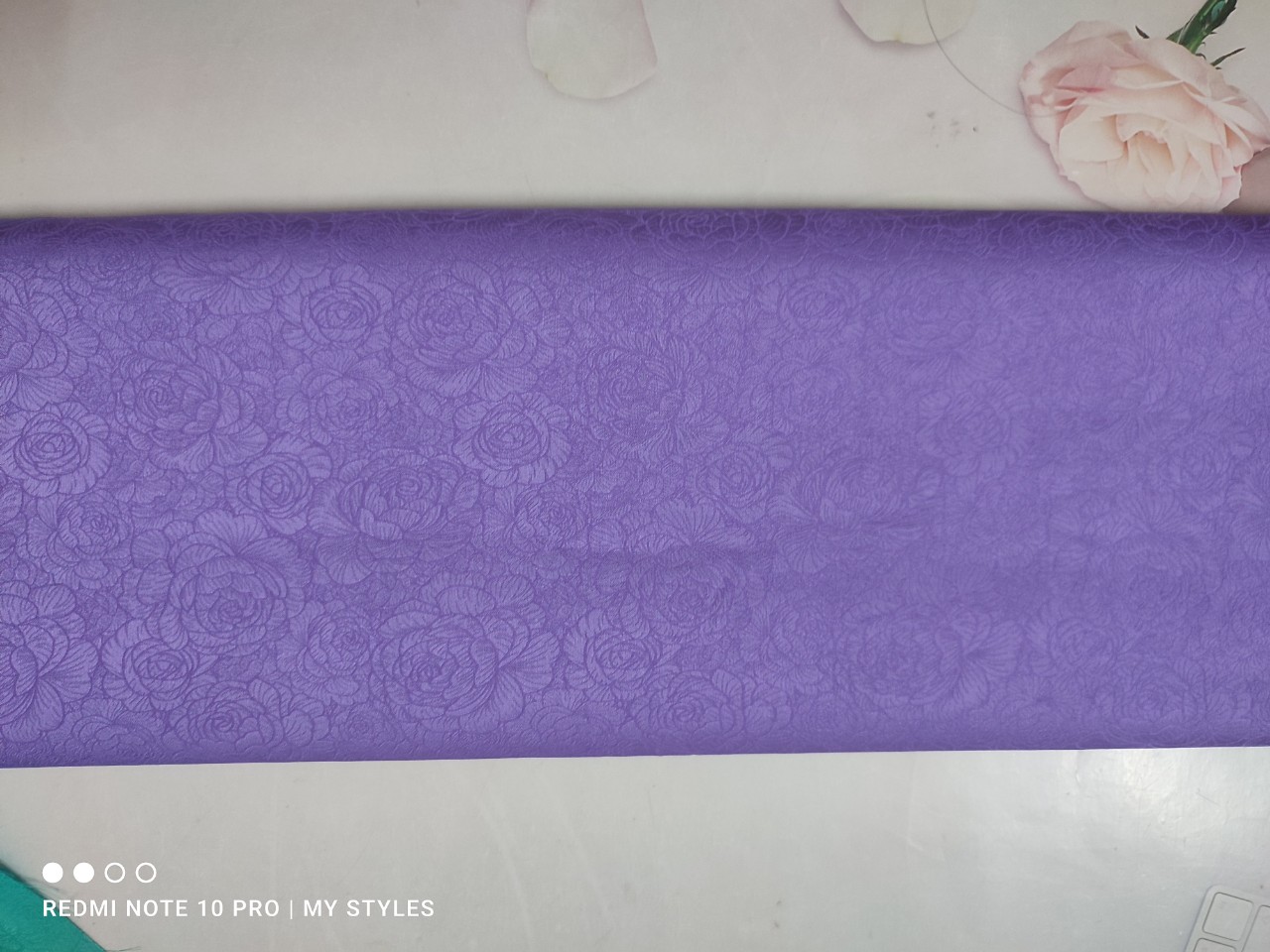 Vải áo dài tơ lụa cao cấp dệt vân nổi - tơ lụa hoa đăng