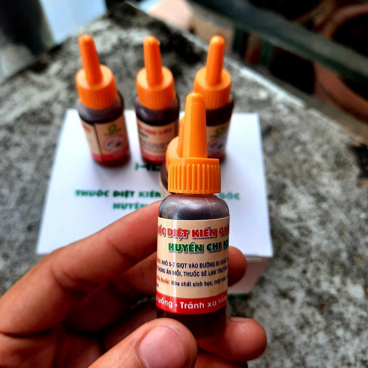 [ HÀNG TỐT - BAO CHẤT LƯỢNG ] COMBO 5 LỌ Thuốc Diệt Kiến Gián Sinh Học HCN Dung Tích 10ml, Thuốc Diệt Kiến Sinh Học Diệt Tận Gốc An Toàn Với Sức Khỏe
