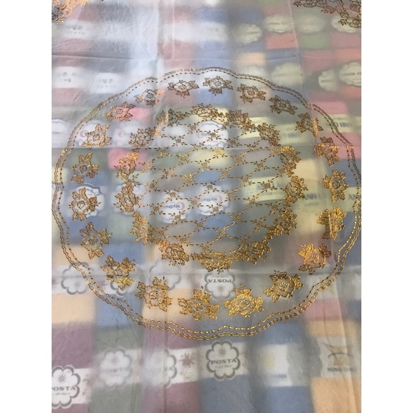 [SIÊU RẺ] Khăn Trải bàn Ren Hoa 135cm - HÀNG ĐẸP
