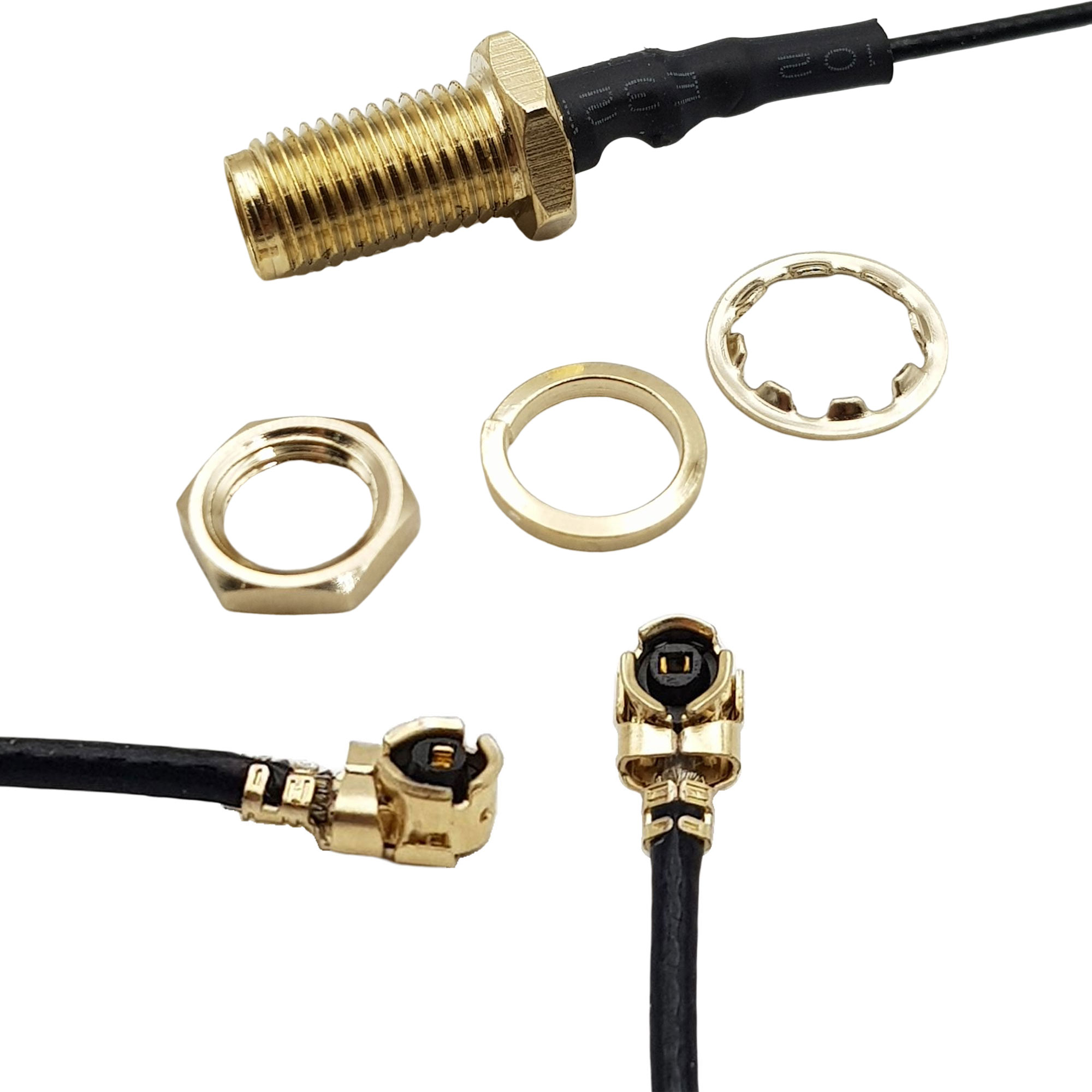 Cáp chuyển đổi IPEX U.FL sang SMA cái dài 15cm