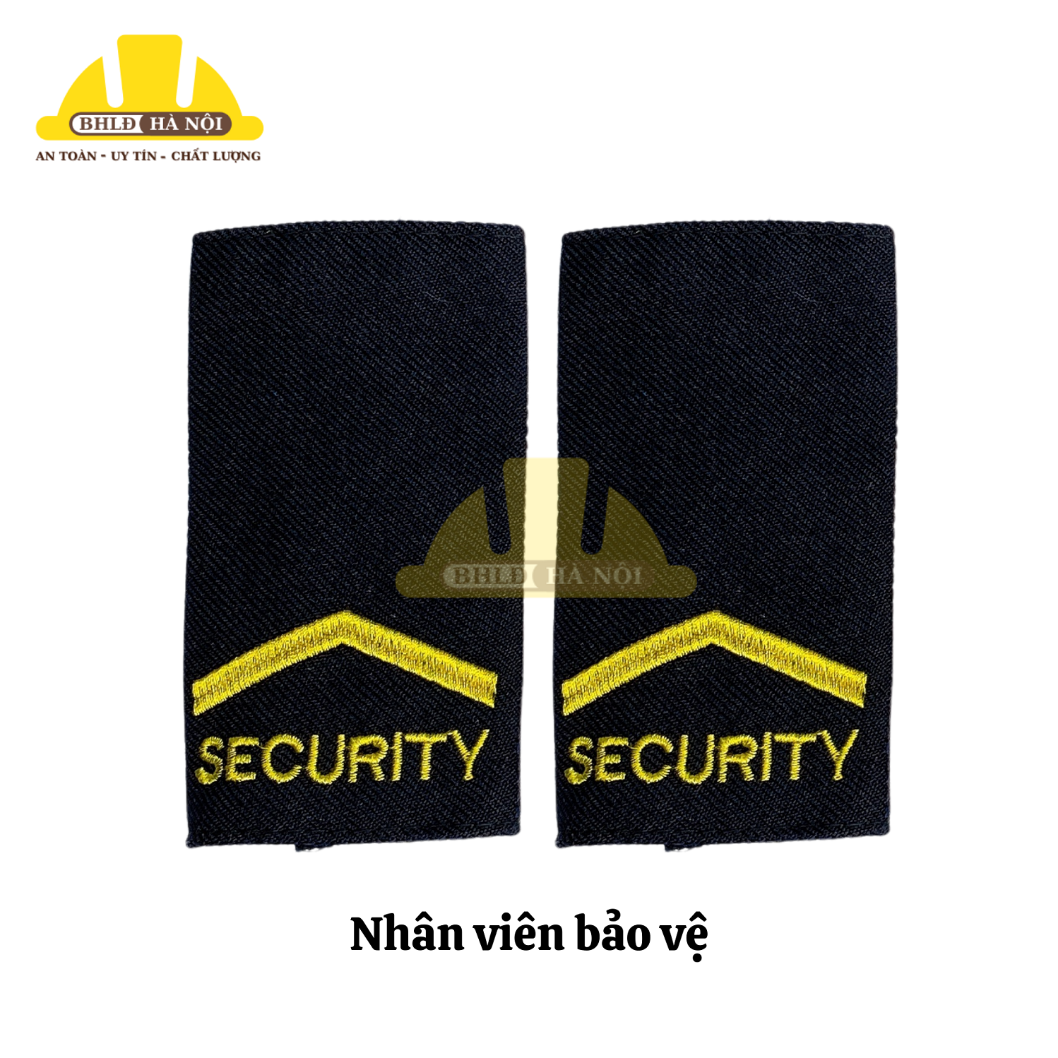 Cầu vai ống bảo vệ  thêu SECURITY