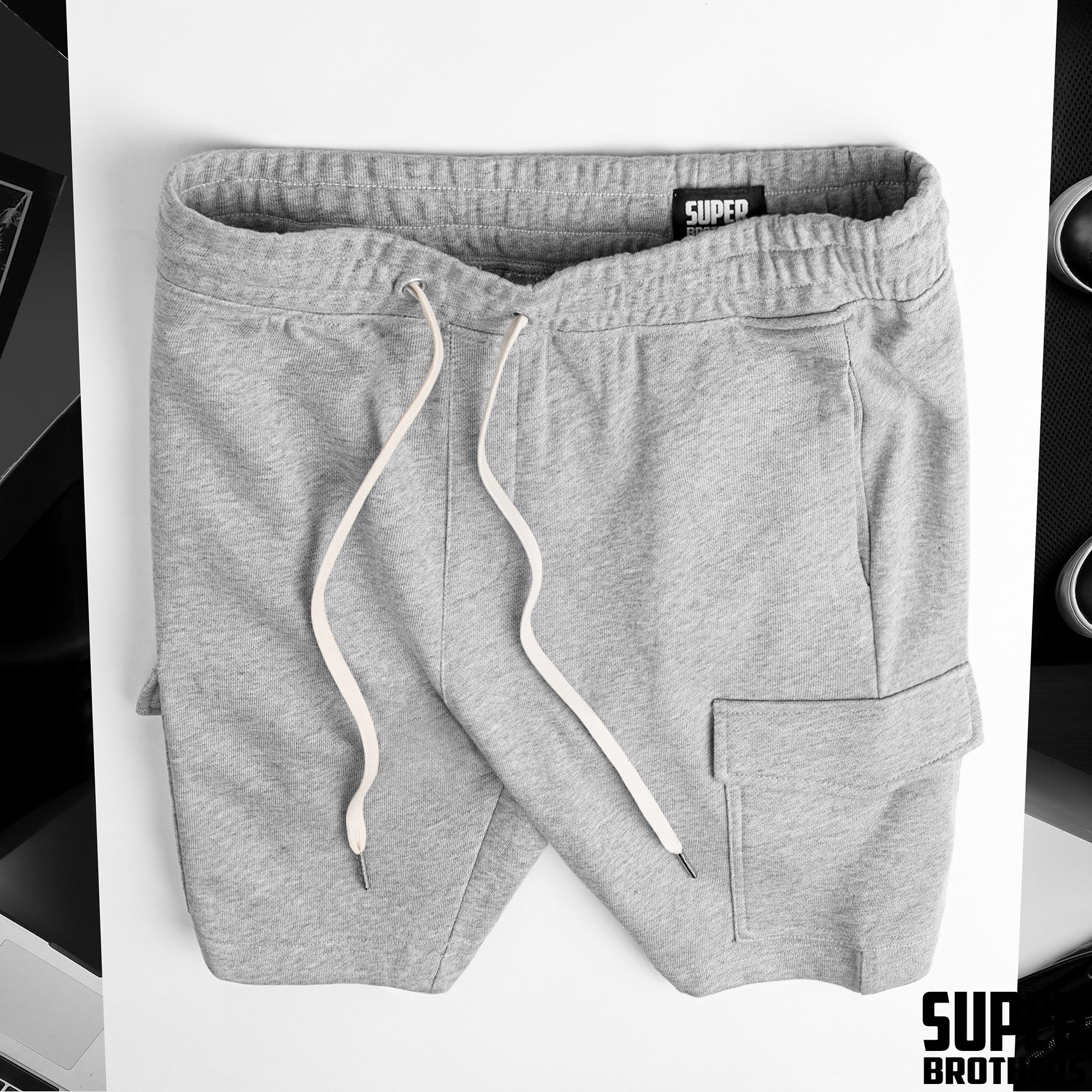 SHORT NỈ SUPER BROS TÚI HỘP