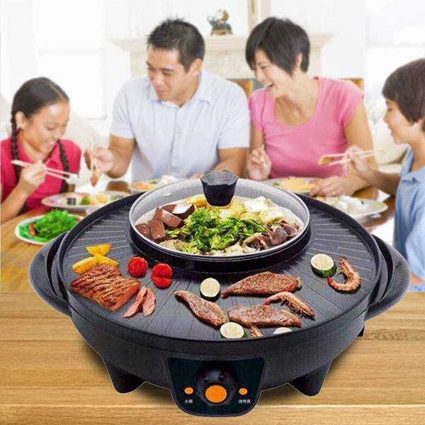 Nồi Lẩu Nướng 2 Trong 1