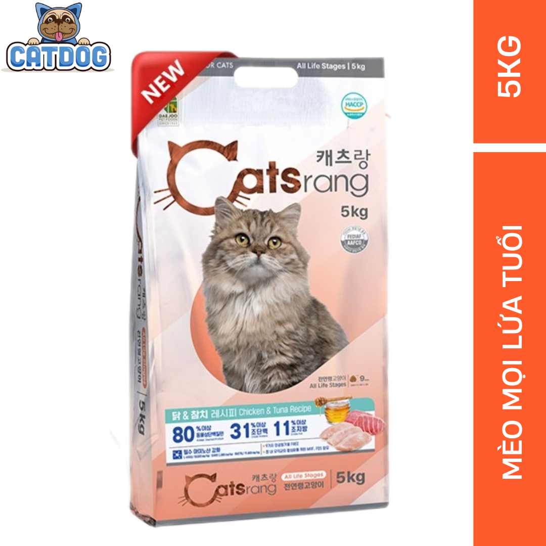 Catsrang dry cat food 5kg
