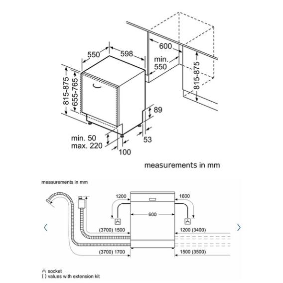 MÁY RỬA BÁT ÂM BOSCH SMH6ZDX00E SERIE 6, ZEOLITH - [ ComKho.com ]