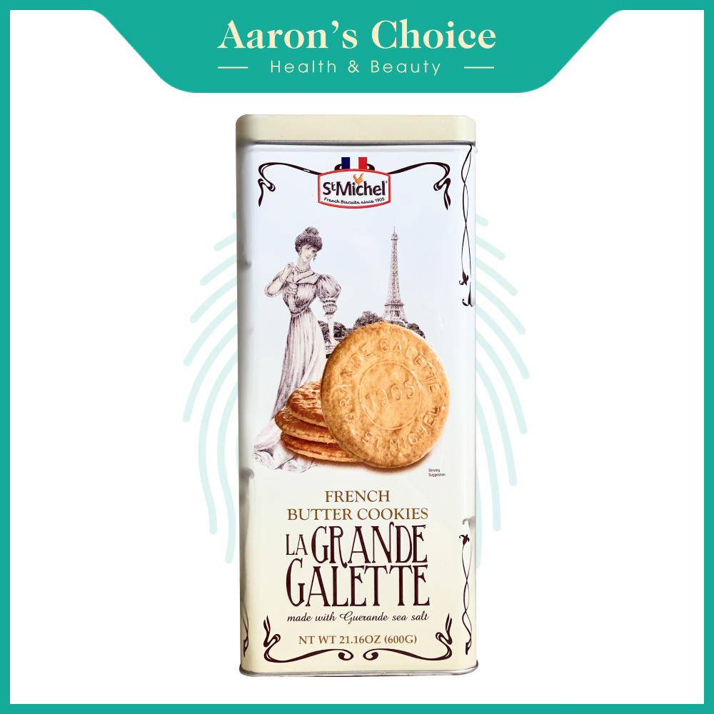 Bánh quy bơ Pháp cao cấp La Grande Galette 600gr - St Michel - Aaron s