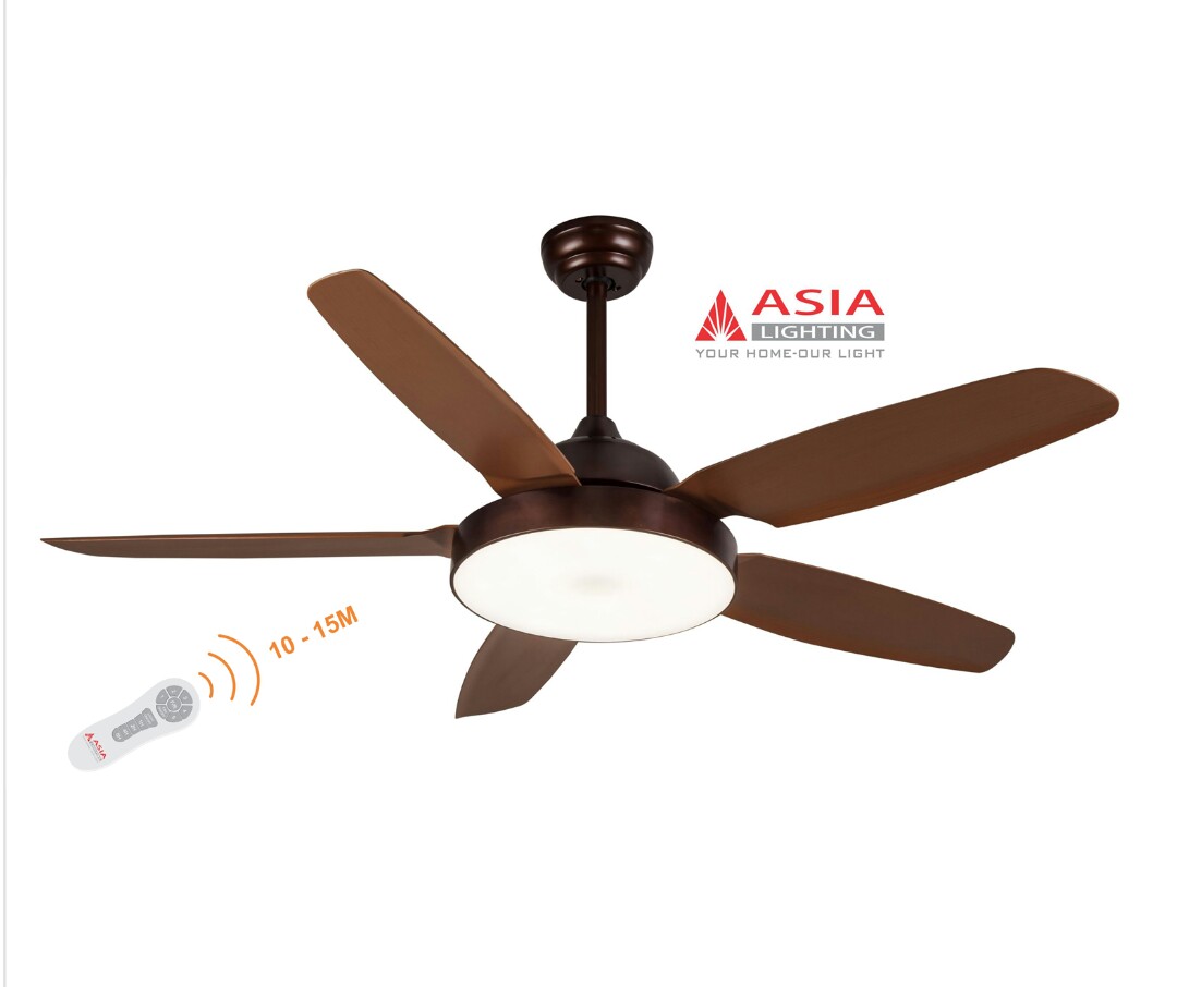 Quạt trần đèn cao cấp Asia -QT04