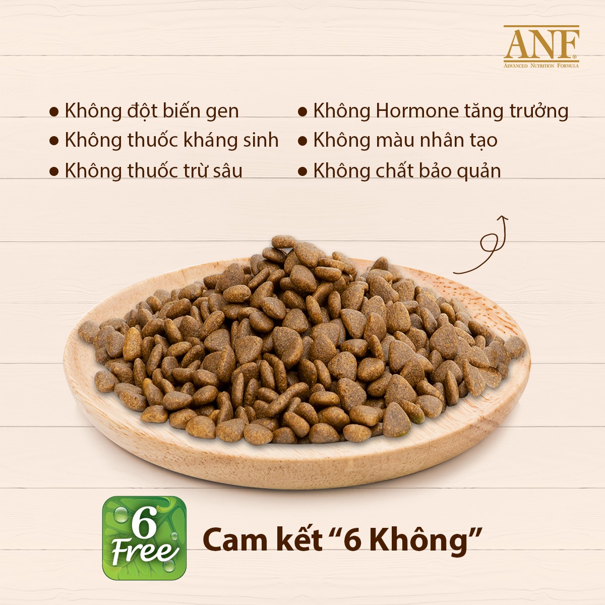 ANF 6 Free Dog Organic Lamb 6kg