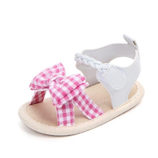 Giày Sandal Nơ Bướm Bé Gái 3-12 Tháng Tuổi