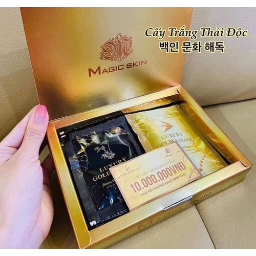 Mặt nạ cấy trắng thải độc yến magicskin