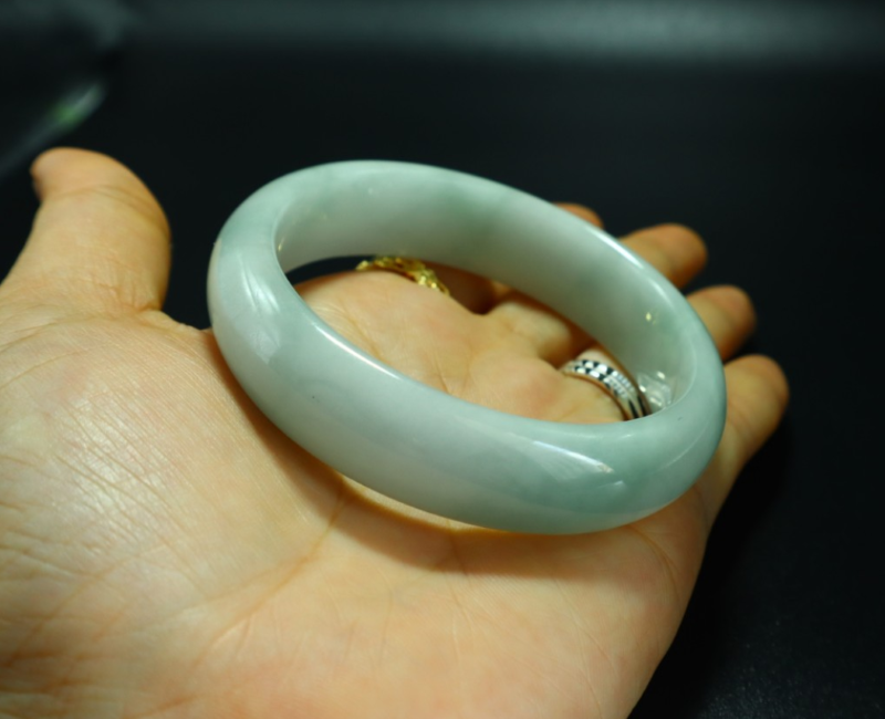 [HCM]Vòng tay bản hẹ đá cẩm thạch trắng sữa thời trangvòng đủ side màu thật 100%tư vấn kỹ cho khách