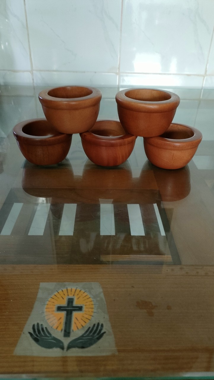 Bộ chày cối gỗ MINI ( size nhí ) Đăng Khôi loại 1