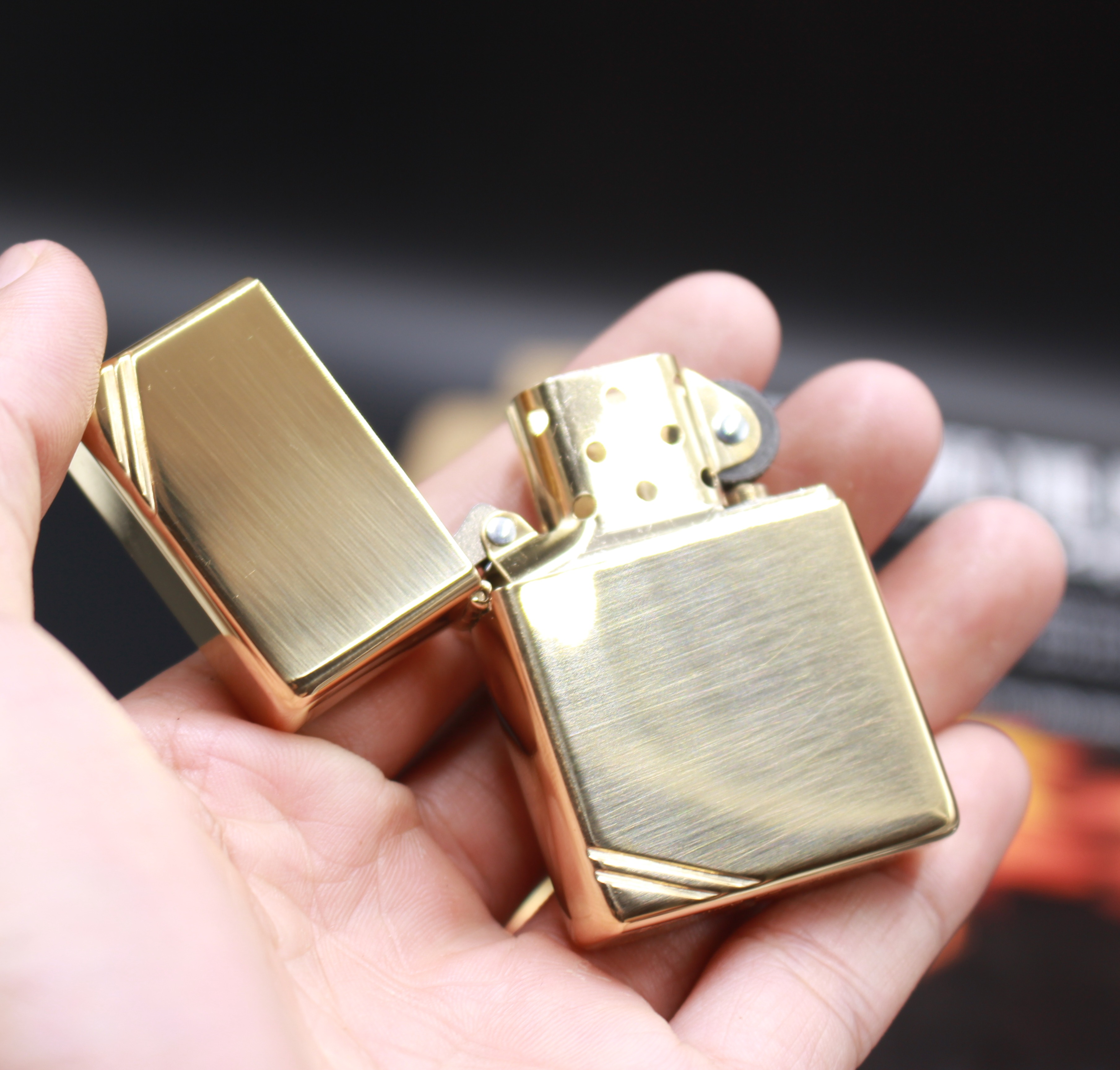 Zippo 270 - Zippo Vintage High Polish Brass