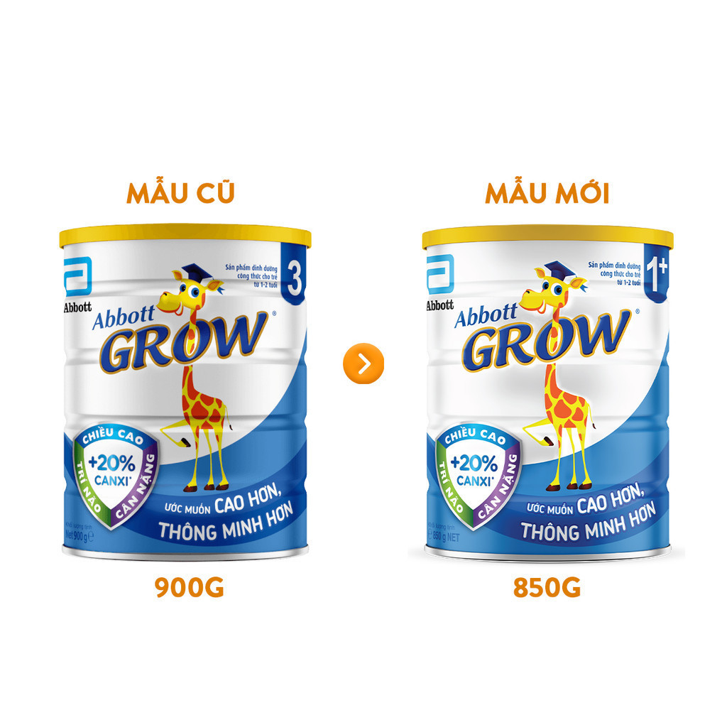 [Date T5/26] Abbott 1-2 year-old formula grow 1 + 850g