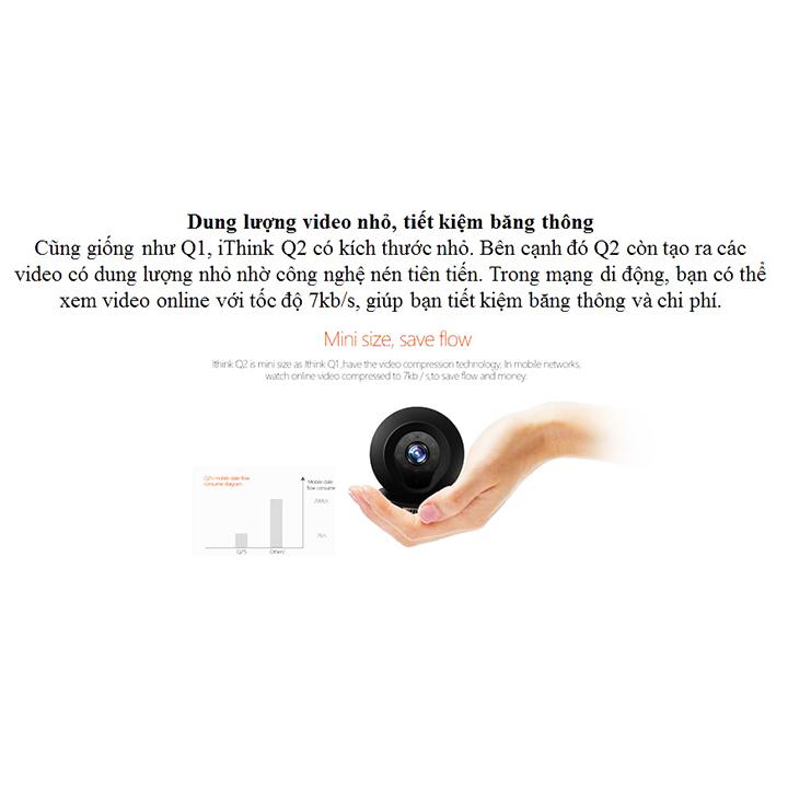 [HCM]Camera quan sát iThink Smart - Camera iThink Smart HandView Q2 dễ cài đặt (Trắng)