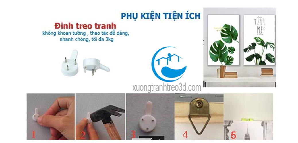 tranh treo tường hổ 3D