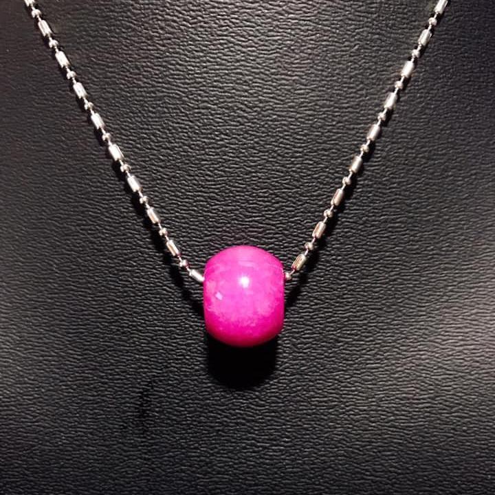 [HCM]LU THỐNG HỒNG RUBY TẶNG KÈM DÂY ĐEO- MẪU HỒNG SẬM