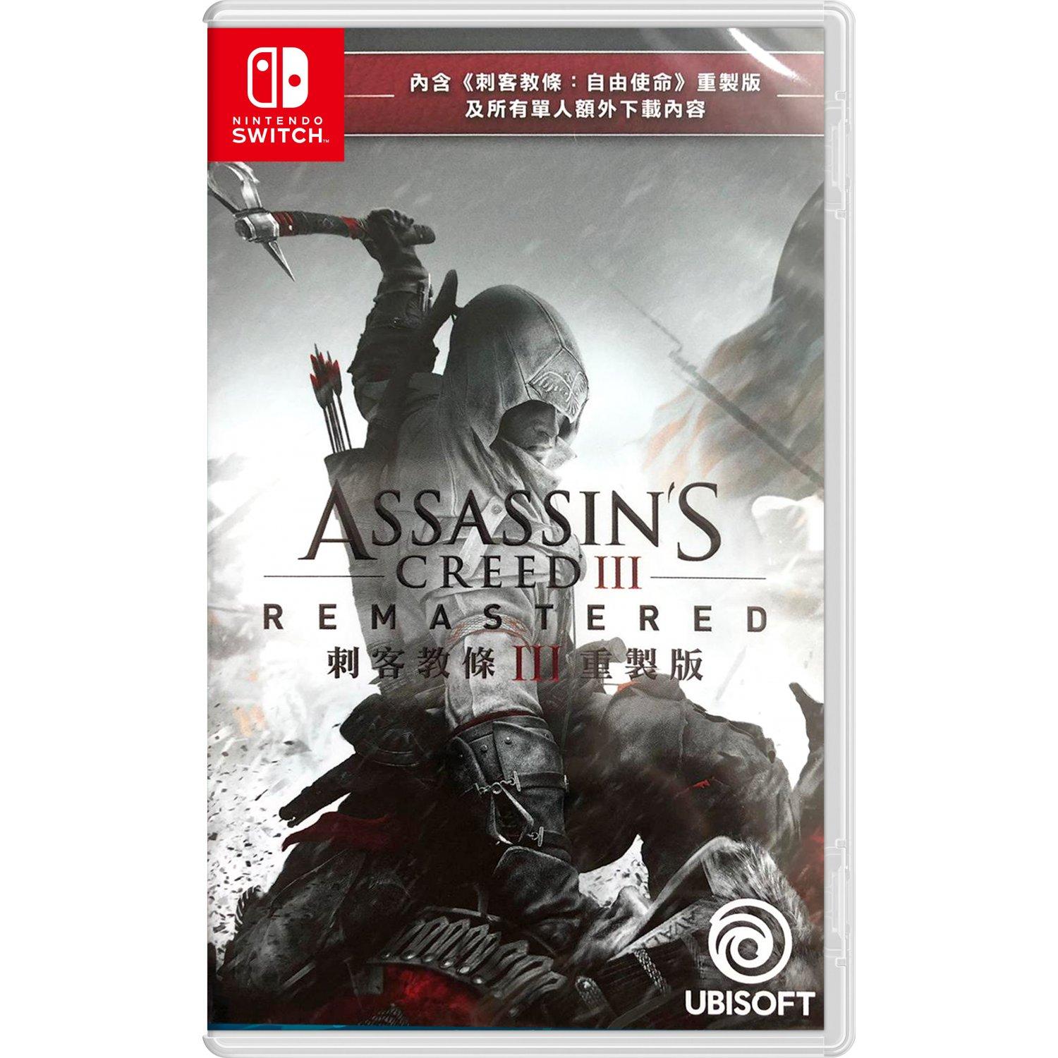 Đĩa game Nintendo Switch Assassin s Creed III Remastered