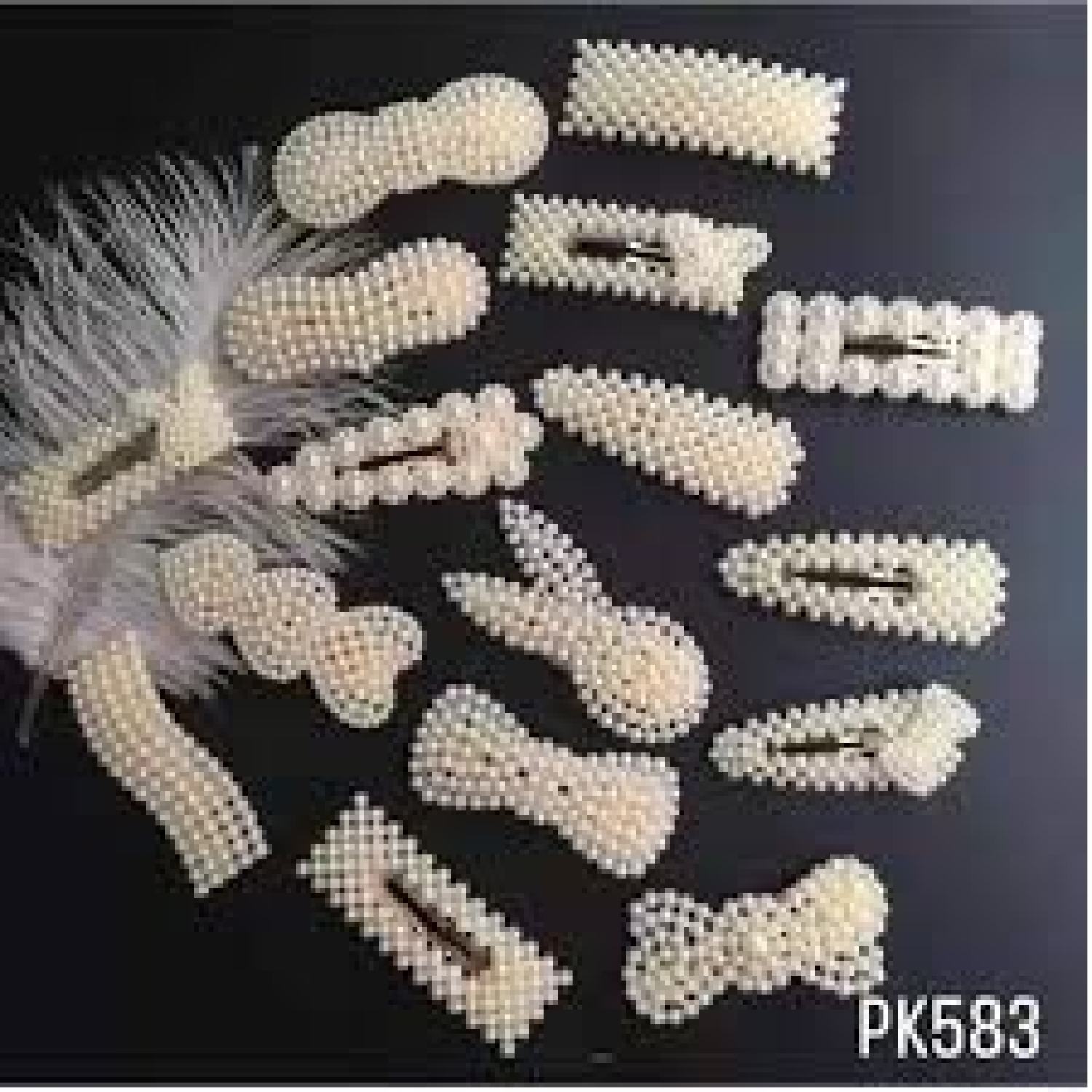 Set 20 cặp tóc đính ngọc cao cấp, sang trọng
