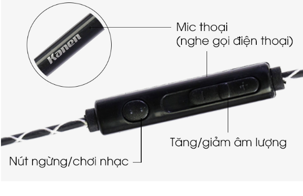 Tai nghe nhét trong Kanen S50