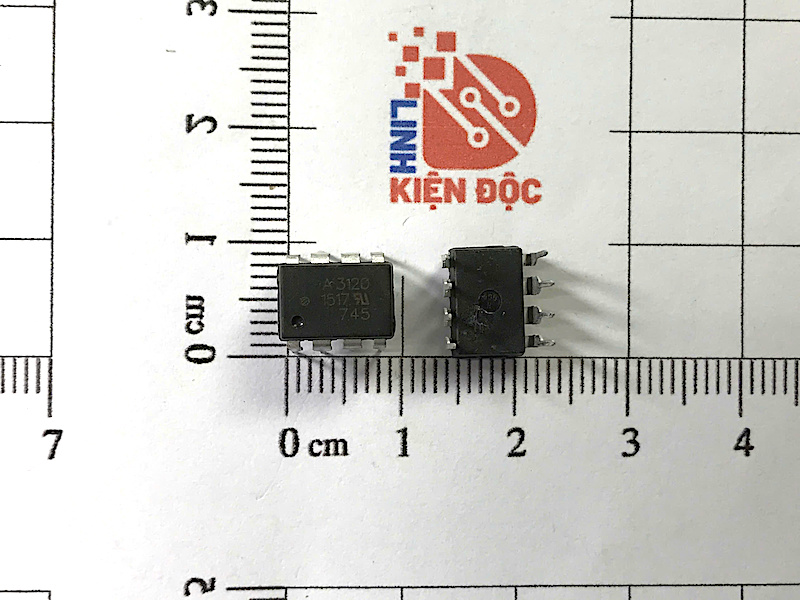 [Combo 3 chiếc] A3120, HCPL-3120, HP3120 Opto Driver Dip-8