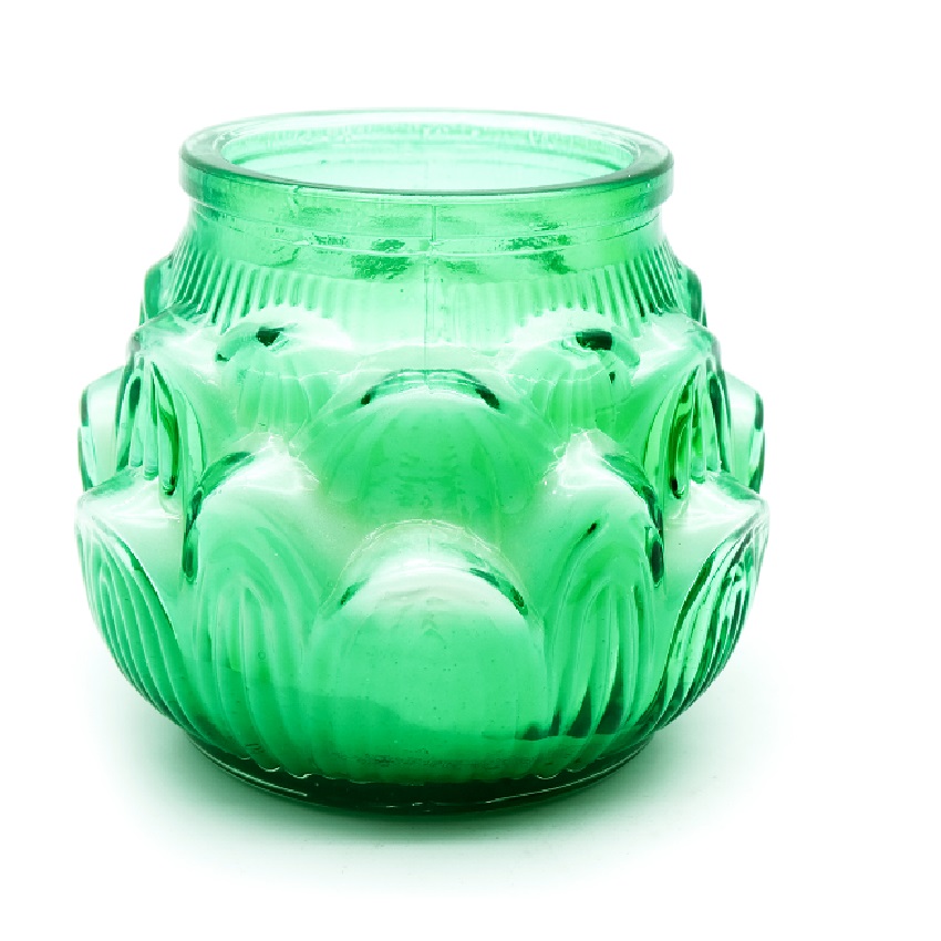 Hũ nến thơm hình hoa sen Eden Candle LUC6095 cháy 80 giờ, phù hợp không gian trang trí ngoài trời vì chịu được sức gió