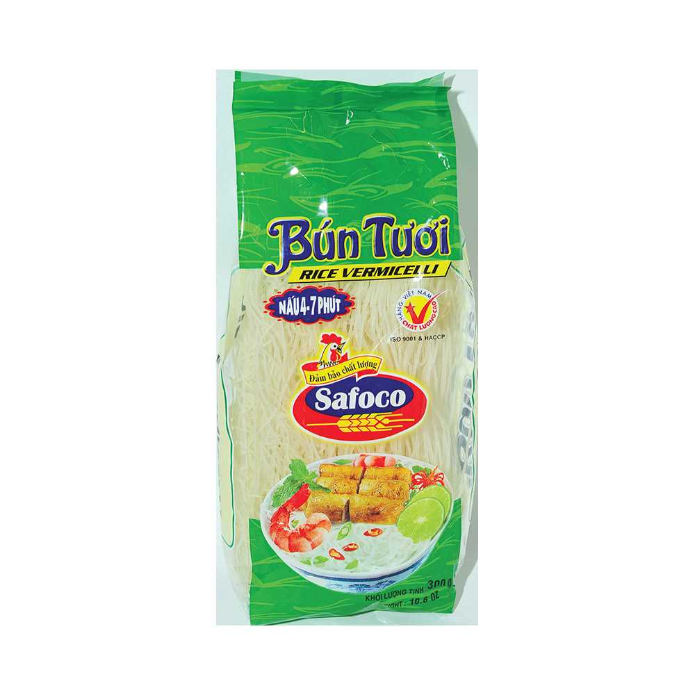 Bún Tươi Dạng Khô Safoco Gói 300G