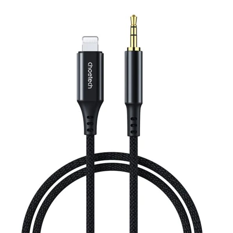 Cáp chuyển đổi Choetech AUX007/ AUX009 từ Lightning ra Audio 3.5mm  (Hàng chính hãng)