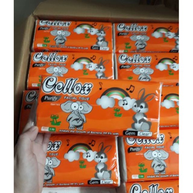 Khăn Giấy Ăn Cellox 300 Tờ 2 Lớp