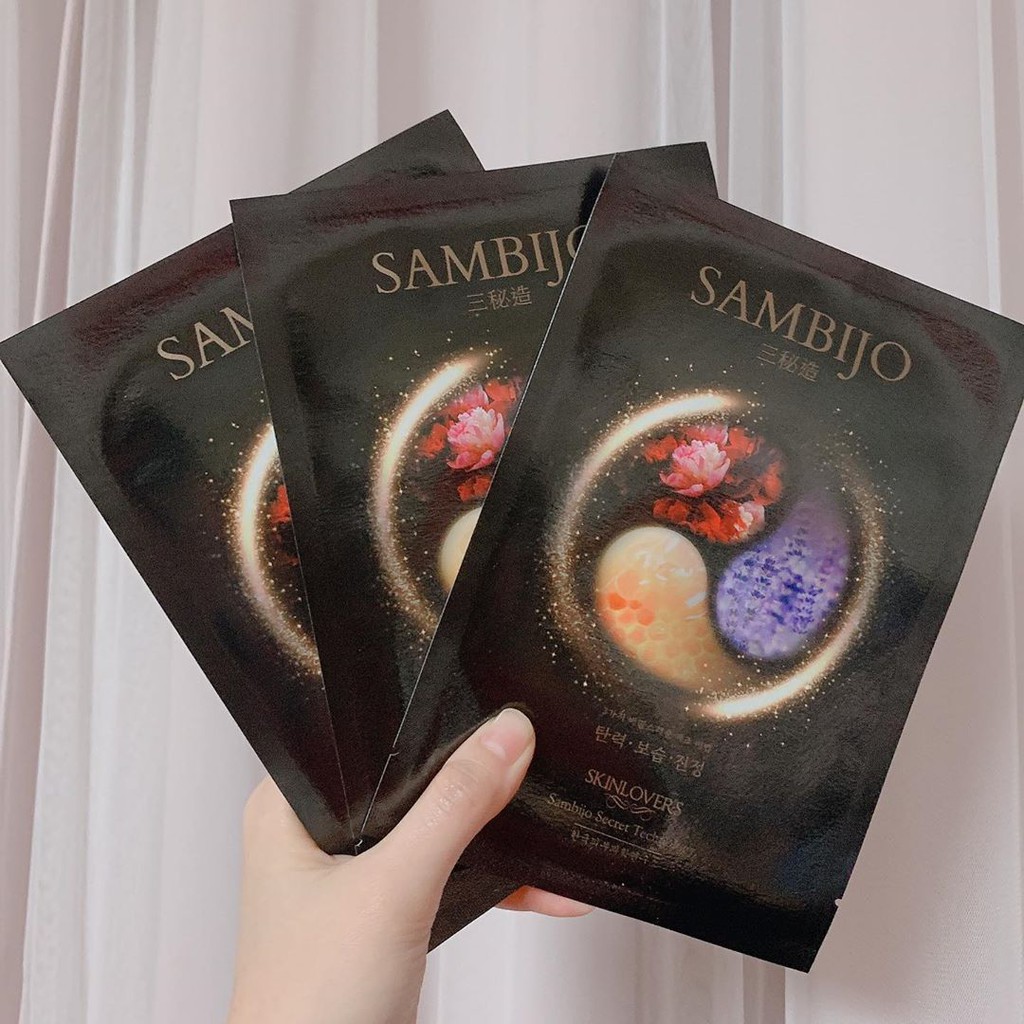 Mặt Nạ 3 Chức Năng Vàng Skinlovers Sambijo Hộp 10 Miếng