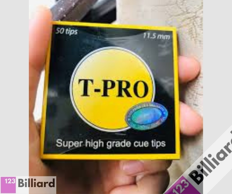 [HCM][SIÊU THỊ BIDA] Đầu cơ bida Tpro 11.5mm 50 viên [ĐẦU CƠ CLB]