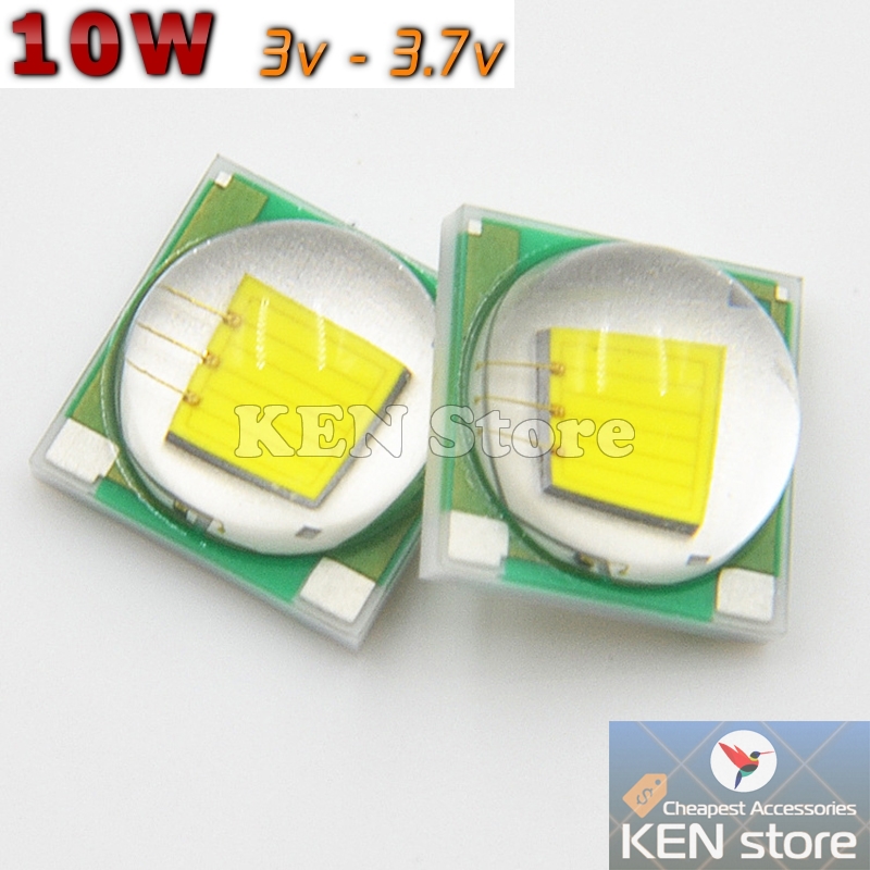 Bóng led, nhân led, chip led thay thế XML T6 10W 3V - 3,7V DC dùng cho đèn pin, đèn trợ sáng
