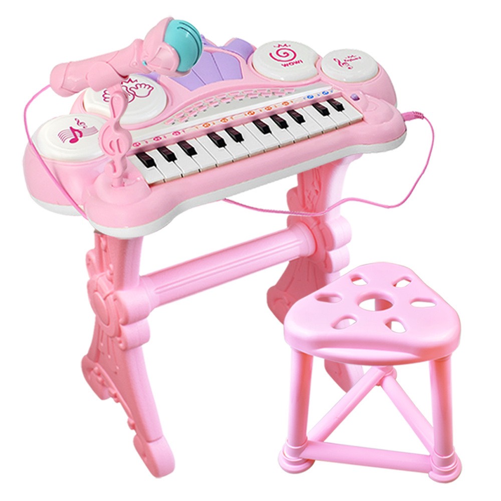 Đồ chơi bộ Đàn piano hát được kèm ghế ngồi